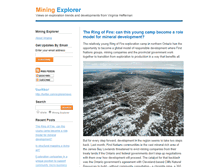 Tablet Screenshot of blogs.earthexplorer.com